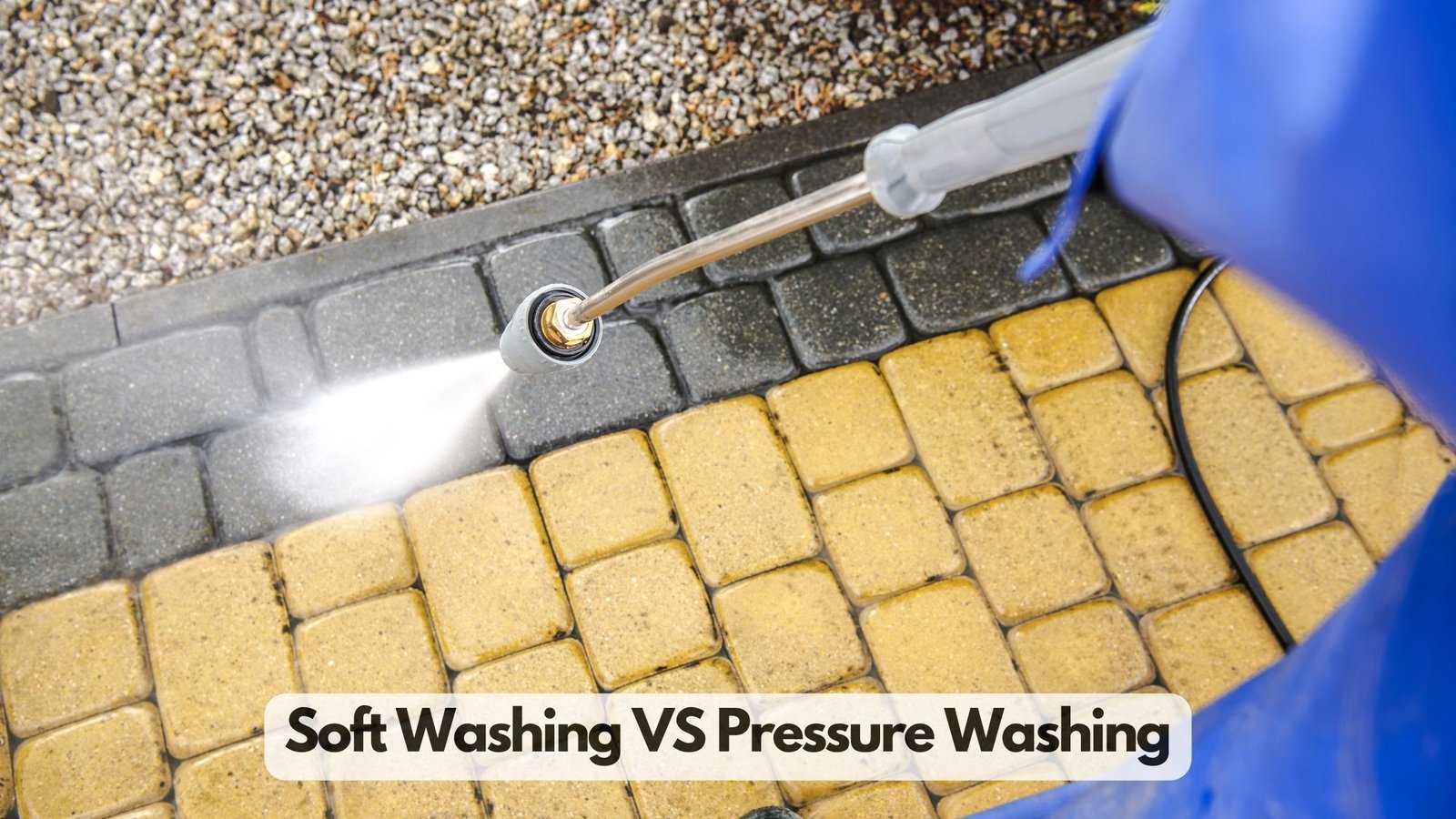 Soft Washing VS Pressure Washing