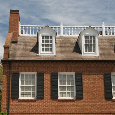 A view of the house roof in Hardeeville, South Carolina, showcasing its architectural design and surrounding environment.